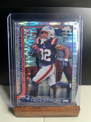 #ad 2026 Topps Chrome Football TreVeyon Henderson Pulsar RC $5.00