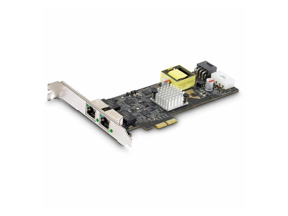 StarTech 2-Port 2.5Gbps NBASE-T PoE Network Card, Dual Intel I225-V, 802.3af/at - Image 2 of 4