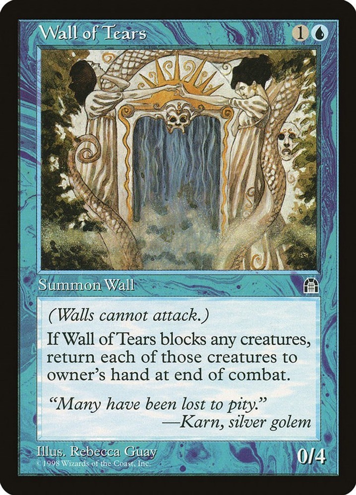 Wall of Tears (50) ( NM) Stronghold MTG STH