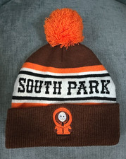 H  M South Park Beanie Hat Kenny Knit Pom Winter Cap Brown/Orange Adult Unisex