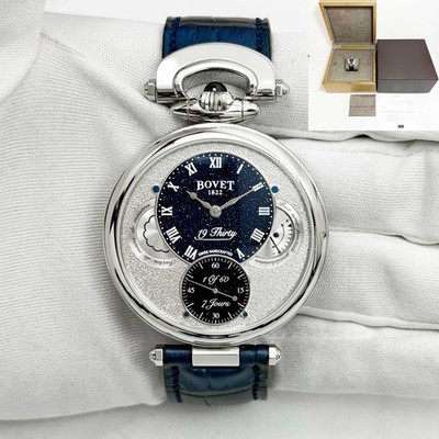 Lnib 2026 Bovet 19THIRTY NTS0115 42MM Aventurine Steel Box Paper