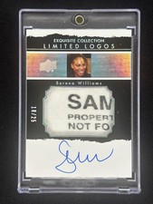 Serena Williams 2019 UD Goodwin Champions Limited Logos Patch Auto /25