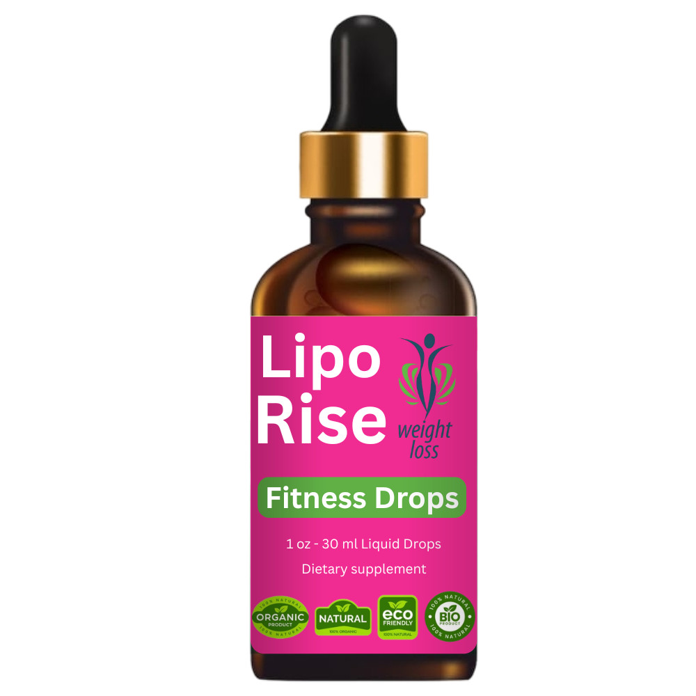 Lipo Rise fitness Drops use for naturally weight loss & General Wellness 30 ml