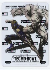 2026 Bo Jackson Battle Arena: Tecmo Bowl Edition Steel Shadowstrike #ST639