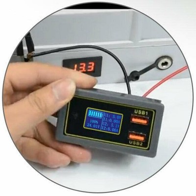 Batterie Monitor Meter 12V/24V Auto Batterie LCD Display Digital Spannung