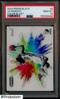 2024 Panini Prizm Black Color Blast #6 Ja Morant Grizzlies SSP CASE HIT PSA 10