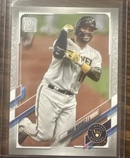 2021 Topps Series 1 Platinum Anniversary  Omar Narvaez 42/70 #282