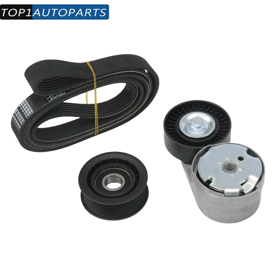 Kit de componentes de transmisión por correa serpentina para Dodge Challenger Chrysler 300 2012-2015 Foto 2 de 4