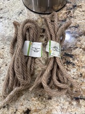 2 Floral Garden Brand Decorative Nautical Rope For Crafts, 9.5 Ft Ea