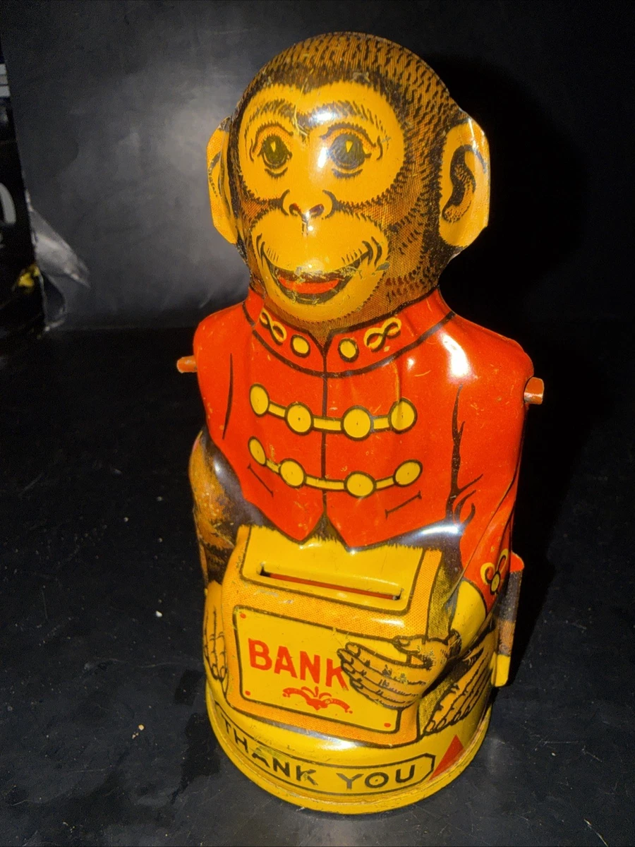 Monkey Bank In Collectible Mechanical Banks for sale | eBay