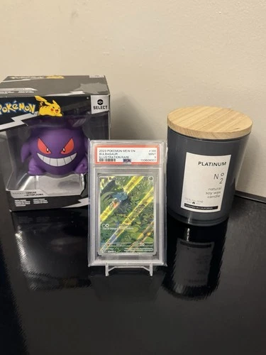 2023 Pokemon S&V 151 Bulbasaur Illustration Rare PSA 9 Mint #166/165