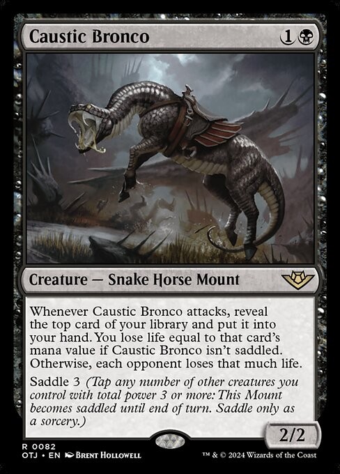 Caustic Bronco [OTJ] #82 NM MTG | eBay