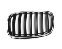 Gitter Grill Vorne Links BMW X6 E71 2008-2012 Verchromt/Schwarz