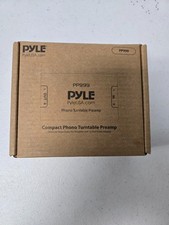 Pyle Compact Phono Turntable Preamp UltraLow Noise Audio Pre-Amplifier PP999 CG9