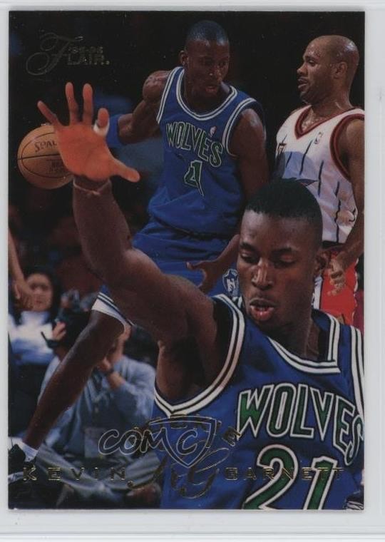 1995-96 Flair Kevin Garnett #206 HOF 1fc1
