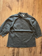 Image of Seasalt Cornwall Hope Cottage Shirt Top Blouse Khaki Green New 16