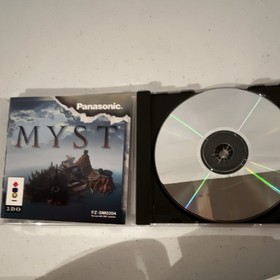 Panasonic 3DO Myst game with box and Official Strategy Guide