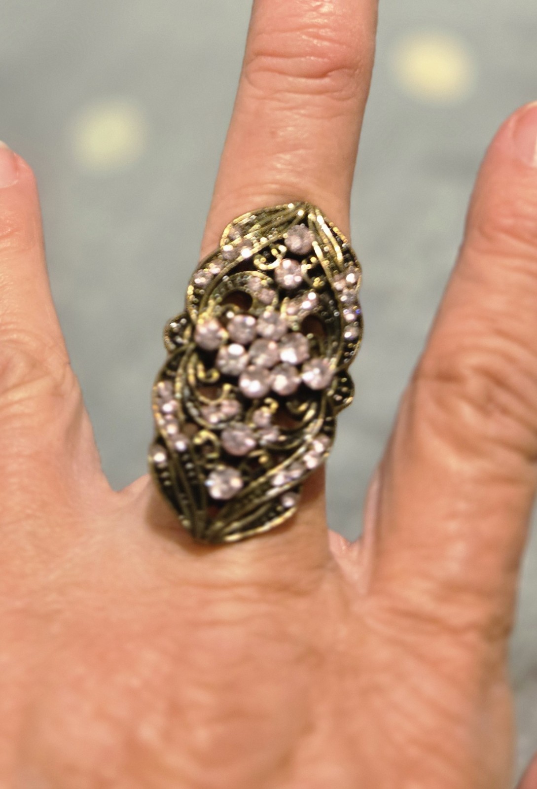 Adjustable Antique Ring - image 1