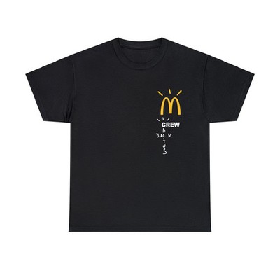 Travis Scott Cactus Jack McDonalds Crew T-Shirt Merch - All Colors and Sizes