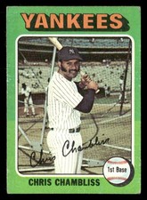 1975 Topps #585 Chris Chambliss