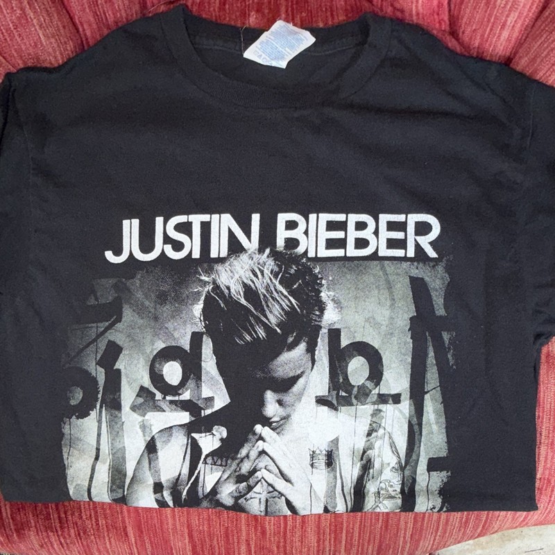 Concert Tee Men's S Black Justin Bieber Purpose Tour 2016 Graphic Tee authentic