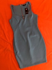 New GUESS Women’s Zaila Bodycon Dress Size Medium in Teal