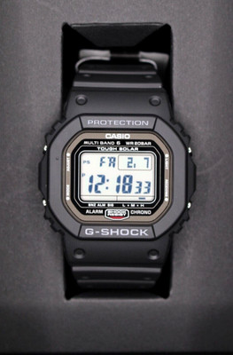 CASIO G-SHOCK GW-5000U-1JF GW-5000 Solar Radio Digital Men Watch Black Japan