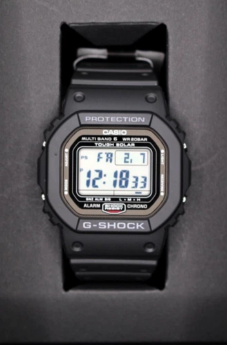 CASIO G-SHOCK GW-5000U-1JF GW-5000 Solar Radio Digital Men Watch Black Japan
