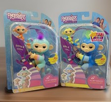 Fingerlings BFF COLLECTION Lot of 2 Billie  Aiden / Danny  Gianna Monkeys