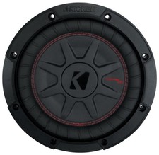 KICKER 48CWRT82 CompRT 600w Shallow Slim 8" Subwoofer DVC 2-ohm Car Sub COMPRT8