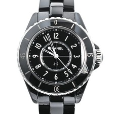 CHANEL J12 33Mm H5695 Black Case Size 33mm Men's Used Watch #10201