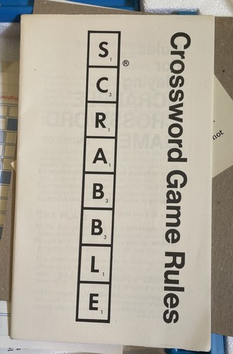 Vintage Deluxe Edition Scrabble Crossword Turntable Board Game 1977 Complete SEE - Picture 3 of 11