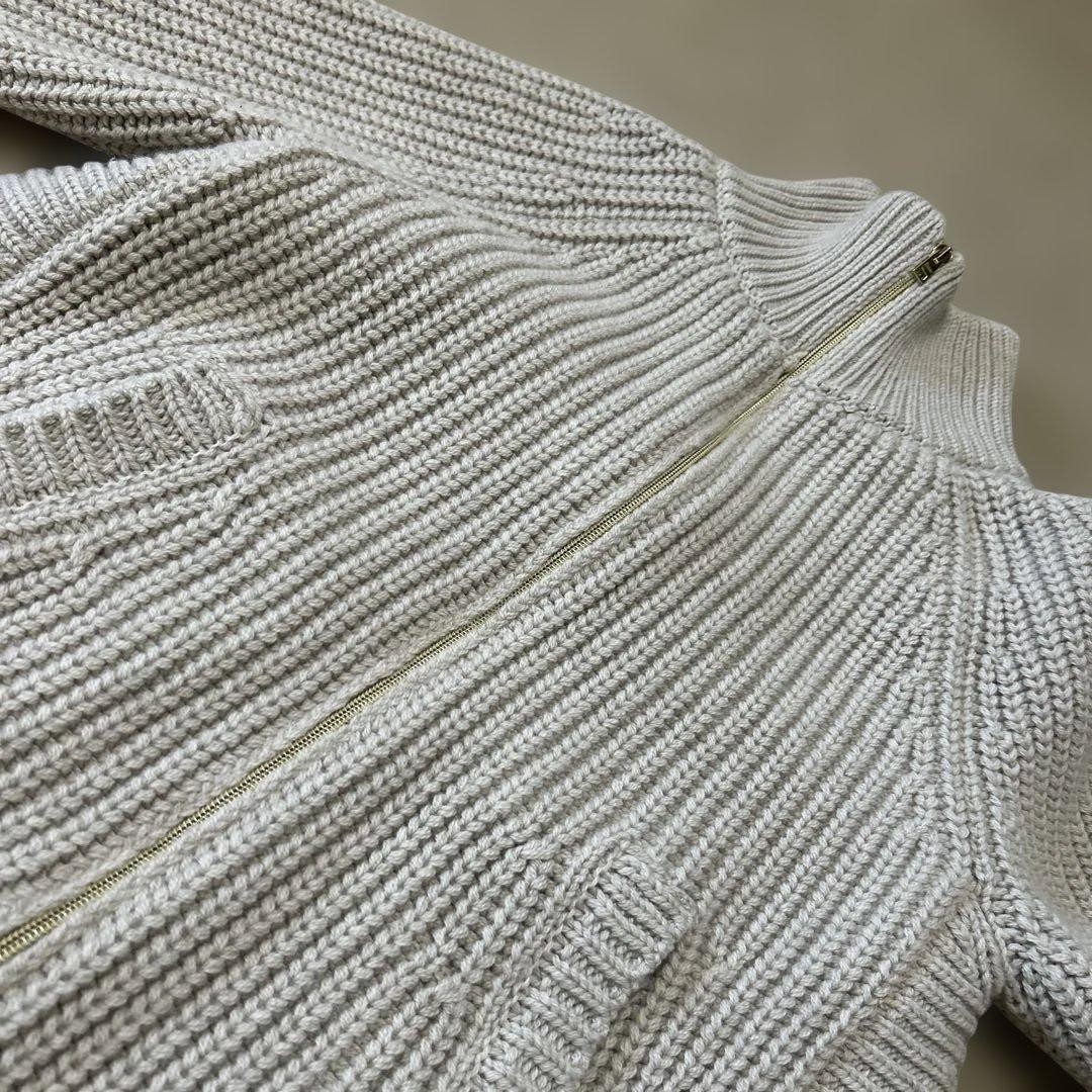 Herno Wool Nylons Blend Down Jacket Beige Size 40… - image 6