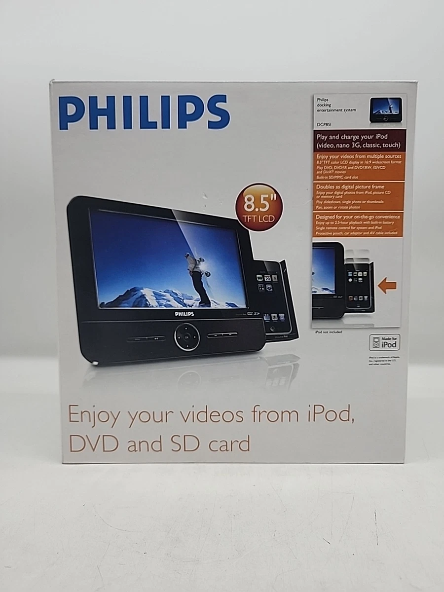 Philips DVD Players 8.0-10.9 in Screen for sale | eBay