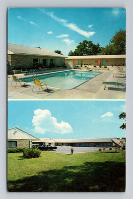 #ad #ad Delaware OH Ohio The Campbell House Motel Souvenir Vintage Postcard $0.99