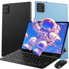 2025 HD 10.1in Tablet PC 12GB RAM 256GB ROM Android 14 Tablet 8000mAh 1920 1200