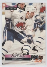 1992-93 Pro Set Milestone John Tonelli #263 0a1