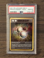 Energy Pokémon TCG Grade 10 Japanese Individual Collectible Card