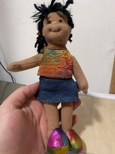 Muñeca de peluche Ty Teenie Beanie Bopper Jazzy Jessie niña