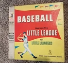 RARE!!!! Vintage 1958 Milton Bradley Baseball Game For Little Leaguers Boardgame