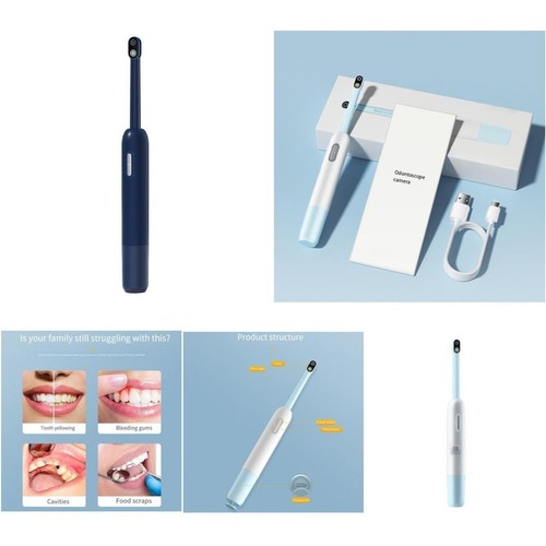 Wireless Intraoral Camera 5MP HD for Dental Exams with Adjustable LED Lights - Afbeelding 11 van 14