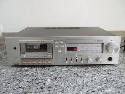 Saba CD 362 Tape Deck alle Funktionen Vintage 20 - 18.000 Hz
