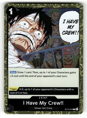 I Have My Crew!! (Pirate Foil) C Premium Booster -The Best- Vol. 2 ST14-016 NM