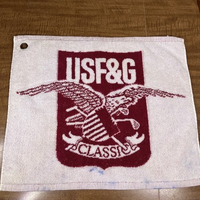 Vintage USF&G Classic Tournament Cotton Kingsway International Golf Towel