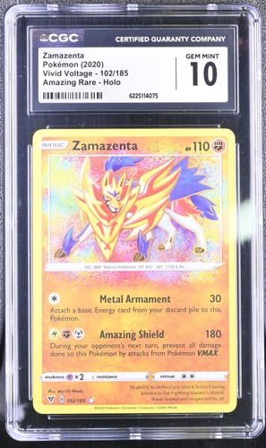 Zamazenta graded CGC 10 for sale on eBay