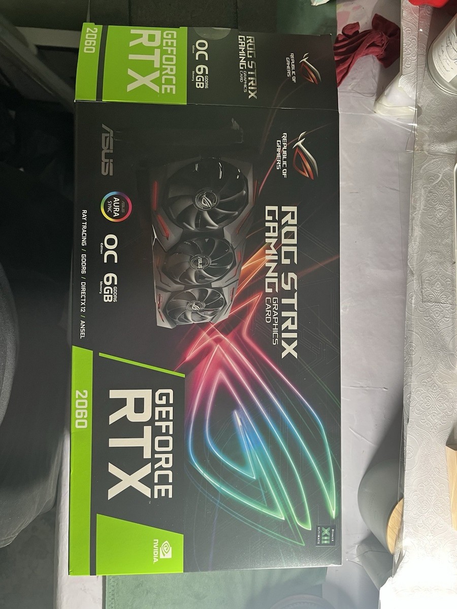 ASUS NVIDIA Rog STRIX GeForce RTX 2060 OC 6gb Rog-strix