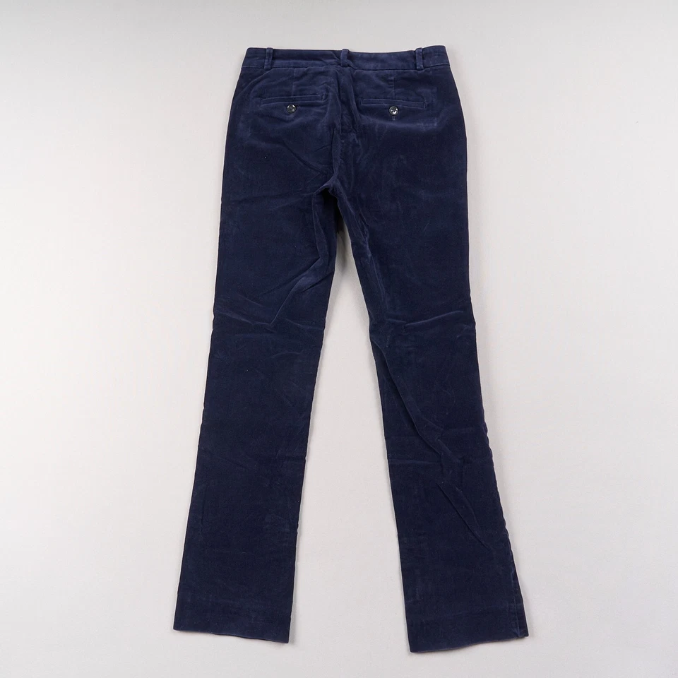 Pantalones de pana Banana Republic Logan para mujer 0 azul estilo chino 27x31 Foto 3 de 4