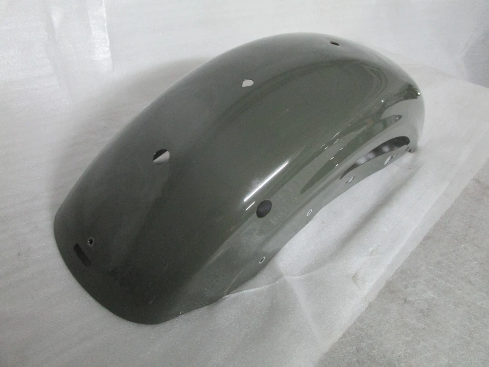 2021 Harley Davidson Sportster Iron 883 XL883N Rear Fender DEADWOOD GREEN - Image 2 of 4