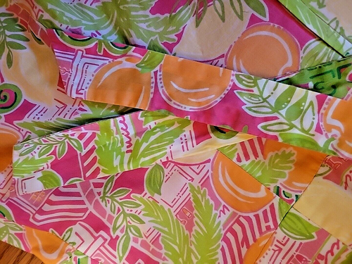 Lilly Pulitzer Juice Bar Print Halter Top Sz 10 Cotton Lined Zipper - Picture 13 of 13