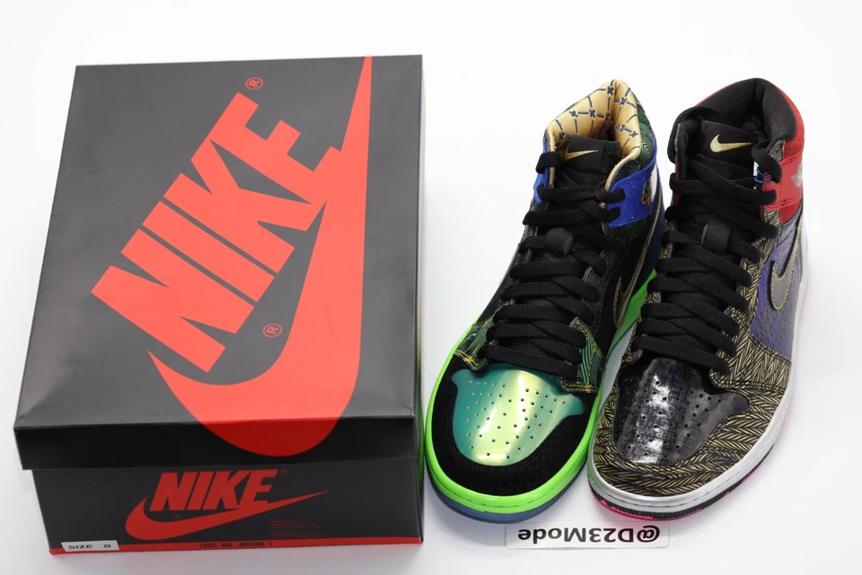 Nike Air Jordan I 1 💥 WHAT THE DOERNBECHER 💥 size 8 DS og all Promo SAMPLE - Image 4 of 4